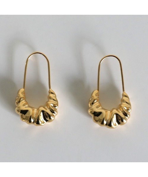 select MOCA（セレクトモカ）の「リンクルピアス（ピアス（両耳用）・レディース・シルバー/ゴールド・FREE）」の10枚目の写真