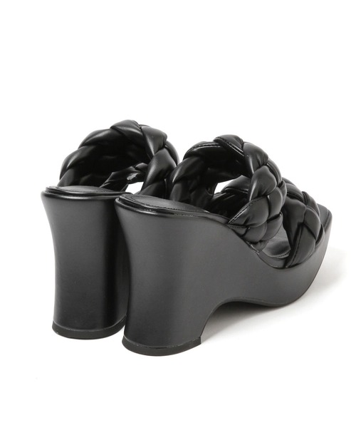 PAGEBOY（ページボーイ）の「プラットフォームサンダル（サンダル・レディース・ブラック/グリーン・MEDIUM/LARGE）」の13枚目の写真