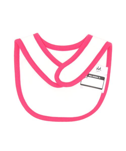 X-girl Stages(エックスガールステージス)の「リンガースタイ(スタイ/よだれかけ・キッズ・レッド/ピンク・FREE)」の3枚目の写真