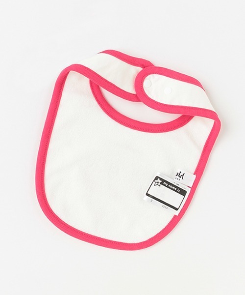 X-girl Stages(エックスガールステージス)の「リンガースタイ(スタイ/よだれかけ・キッズ・レッド/ピンク・FREE)」の5枚目の写真