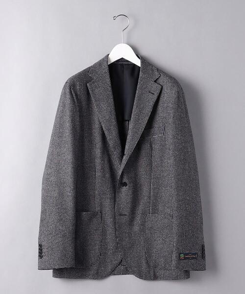 UNITED ARROWS(ユナイテッドアローズ)の「<UNITED ARROWS> ミニチェック 3ボタン ジャケット C-MODEL(テーラードジャケット・メンズ・ネイビー・44/46/48/50/52/54/42)」の3枚目の写真