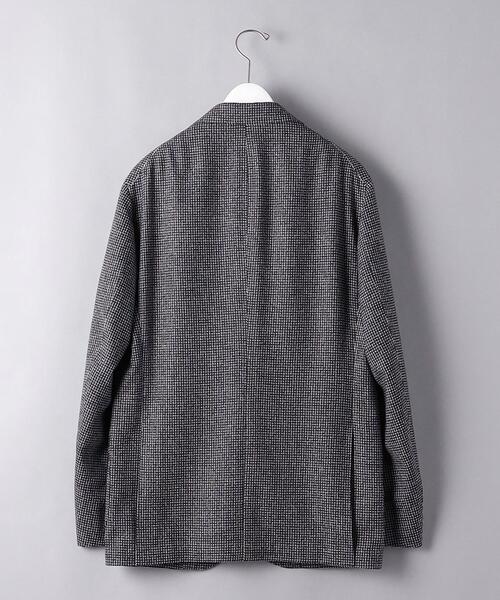 UNITED ARROWS(ユナイテッドアローズ)の「<UNITED ARROWS> ミニチェック 3ボタン ジャケット C-MODEL(テーラードジャケット・メンズ・ネイビー・44/46/48/50/52/54/42)」の4枚目の写真