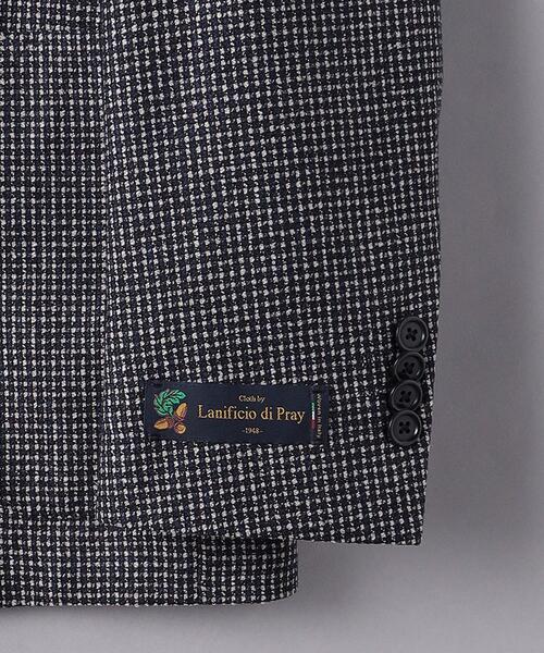 UNITED ARROWS(ユナイテッドアローズ)の「<UNITED ARROWS> ミニチェック 3ボタン ジャケット C-MODEL(テーラードジャケット・メンズ・ネイビー・44/46/48/50/52/54/42)」の6枚目の写真