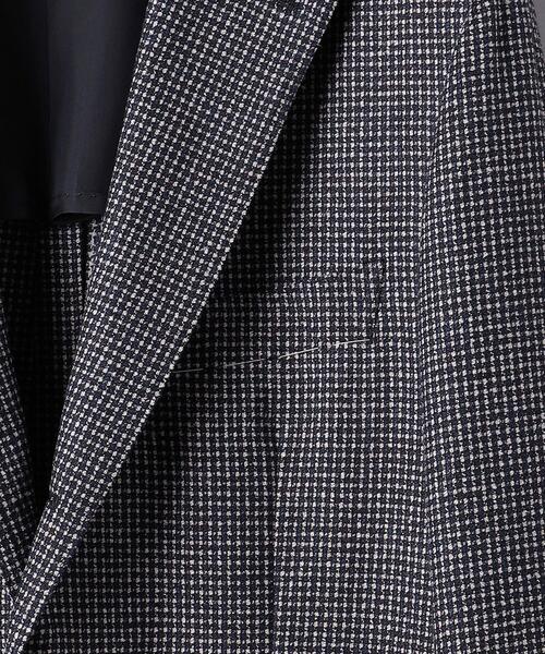 UNITED ARROWS(ユナイテッドアローズ)の「<UNITED ARROWS> ミニチェック 3ボタン ジャケット C-MODEL(テーラードジャケット・メンズ・ネイビー・44/46/48/50/52/54/42)」の8枚目の写真