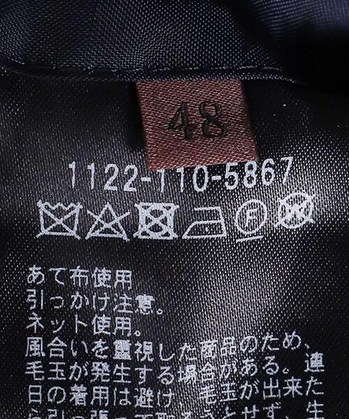 UNITED ARROWS(ユナイテッドアローズ)の「<UNITED ARROWS> ミニチェック 3ボタン ジャケット C-MODEL(テーラードジャケット・メンズ・ネイビー・44/46/48/50/52/54/42)」の10枚目の写真
