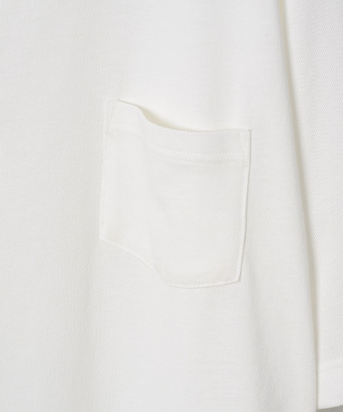 CASPER JOHN（キャスパージョン）の「リラックスポロシャツ（ポロシャツ・メンズ・ホワイト/ブラック・マルチサイズ）」の21枚目の写真