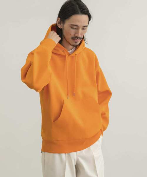 URBAN RESEARCH（アーバンリサーチ）の「スムースニットパーカー（パーカー・メンズ・グレー系その他/グリーン系その他/グリーン/オレンジ・LARGE/MEDIUM）」の5枚目の写真