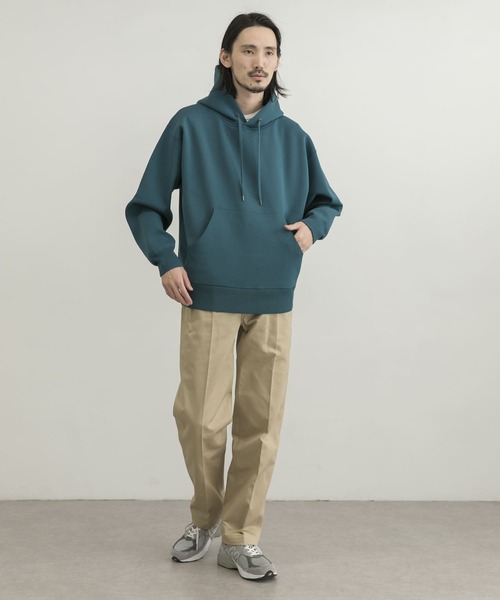 URBAN RESEARCH（アーバンリサーチ）の「スムースニットパーカー（パーカー・メンズ・グレー系その他/グリーン系その他/グリーン/オレンジ・LARGE/MEDIUM）」の19枚目の写真