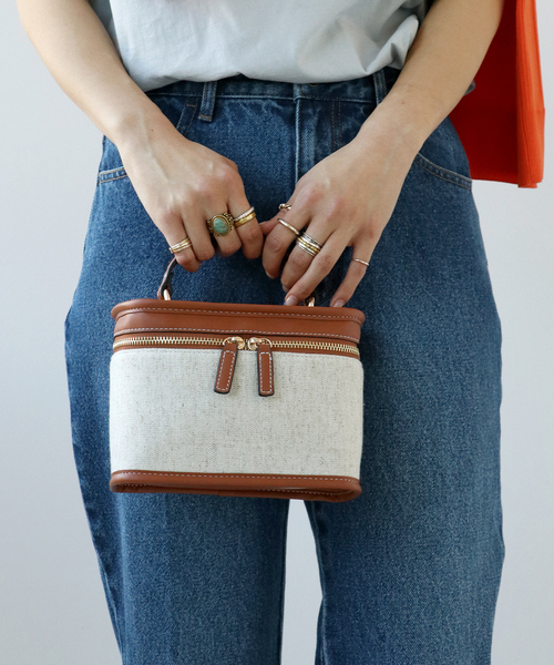 Simplicite（サンプリシテ）の「VanityBAG◆（ショルダーバッグ・レディース・ブラウン/ブラック・FREE）」の10枚目の写真