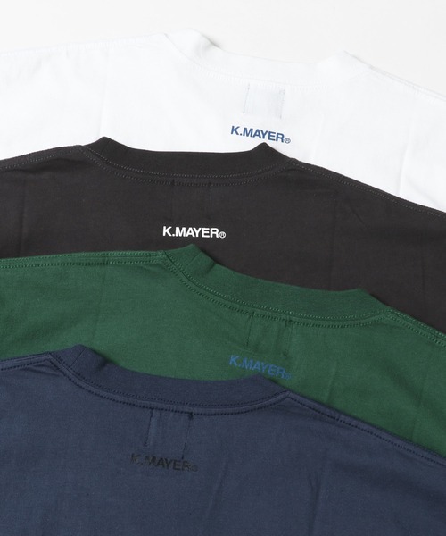 KRIFF MAYER（クリフメイヤー）の「キャンプラビット半袖TEE(ワンポイント)（Tシャツ/カットソー・メンズ・ネイビー/オフホワイト/チャコール/グリーン・MEDIUM/LARGE/X-LARGE）」の12枚目の写真
