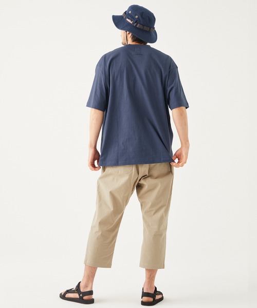 KRIFF MAYER（クリフメイヤー）の「キャンプラビット半袖TEE(ワンポイント)（Tシャツ/カットソー・メンズ・ネイビー/オフホワイト/チャコール/グリーン・MEDIUM/LARGE/X-LARGE）」の17枚目の写真