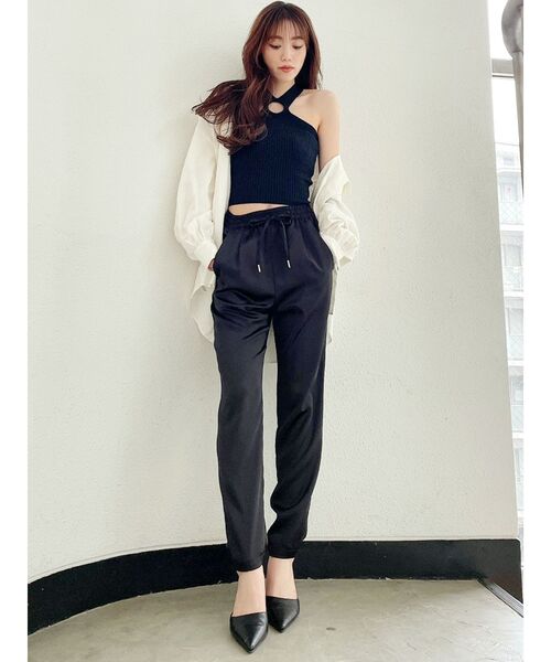 GYDA（ジェイダ）の「サテンテーパードパンツ（その他パンツ・レディース・ブラック/その他1・FREE）」の14枚目の写真