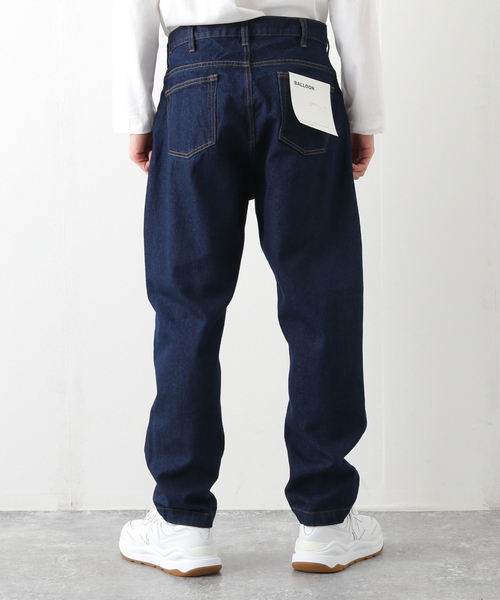 B.C STOCK（ベーセーストック）の「[WC] DADDENIM PANTS（デニムパンツ・メンズ・ホワイト/ブラック/ブルー系その他/ネイビー・MEDIUM/LARGE/SMALL）」の8枚目の写真