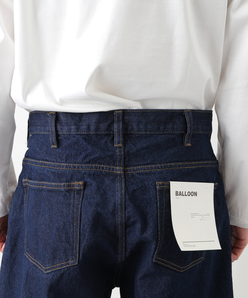 B.C STOCK（ベーセーストック）の「[WC] DADDENIM PANTS（デニムパンツ・メンズ・ホワイト/ブラック/ブルー系その他/ネイビー・MEDIUM/LARGE/SMALL）」の10枚目の写真