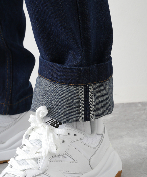 B.C STOCK（ベーセーストック）の「[WC] DADDENIM PANTS（デニムパンツ・メンズ・ホワイト/ブラック/ブルー系その他/ネイビー・MEDIUM/LARGE/SMALL）」の16枚目の写真