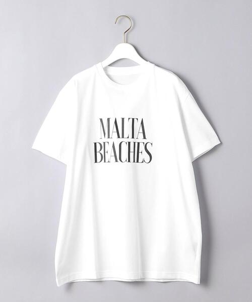 Cabana（カバナ）の「＜Cabana（カバナ）＞MALTA BEACH Tシャツ（Tシャツ/カットソー・レディース・ホワイト/ライトピンク・M）」の2枚目の写真