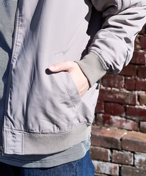 DISCOAT（ディスコート）の「カラーMA-1（MA-1・メンズ・ブラック/ベージュ/カーキ/サックスブルー/ピンク・MEDIUM/LARGE/X-LARGE）」の12枚目の写真