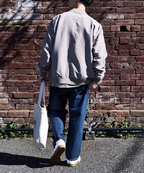 DISCOAT（ディスコート）の「カラーMA-1（MA-1・メンズ・ブラック/ベージュ/カーキ/サックスブルー/ピンク・MEDIUM/LARGE/X-LARGE）」の18枚目の写真