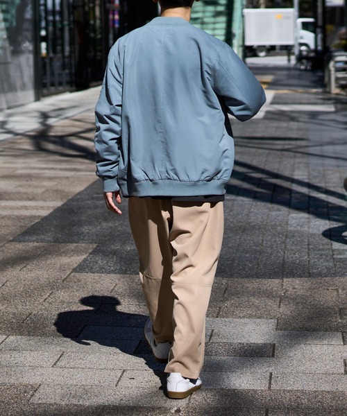 DISCOAT（ディスコート）の「カラーMA-1（MA-1・メンズ・ブラック/ベージュ/カーキ/サックスブルー/ピンク・MEDIUM/LARGE/X-LARGE）」の13枚目の写真