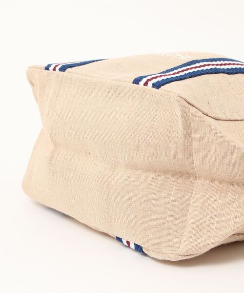 SPICE OF LIFE（スパイス オブ ライフ）の「インポート インド製 LESS DRESS TOTE BAG ジュート×コットン混 トートバッグ Mサイズ [Wisteria/ウィステリア]（トートバッグ・レディース・ベージュ系その他/ベージュ系その他2/ベージュ系その他3・ONE SIZE）」の12枚目の写真