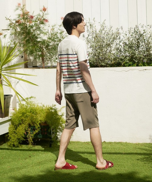 EDWIN（エドウィン）の「【EDWIN/エドウィン】リップストップ　ダブルベルトサンダル　ワンポイントブランドロゴ（サンダル・メンズ・ベージュ/ブラック/マスタード/カーキ/レッド/ネイビー・28cm/27cm/26cm/25cm）」の15枚目の写真