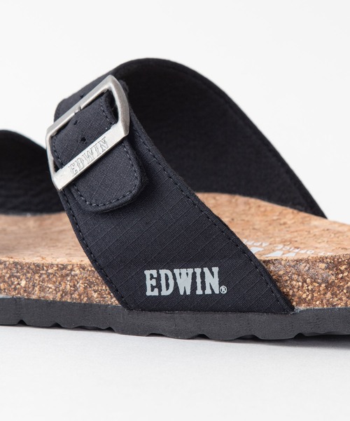 EDWIN（エドウィン）の「【EDWIN/エドウィン】リップストップ　ダブルベルトサンダル　ワンポイントブランドロゴ（サンダル・メンズ・ベージュ/ブラック/マスタード/カーキ/レッド/ネイビー・28cm/27cm/26cm/25cm）」の20枚目の写真