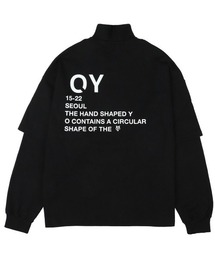 OY（オーワイ）の「【OY/オーワイ】LAYERED ZIPPER POLA LONG SLEEVE 