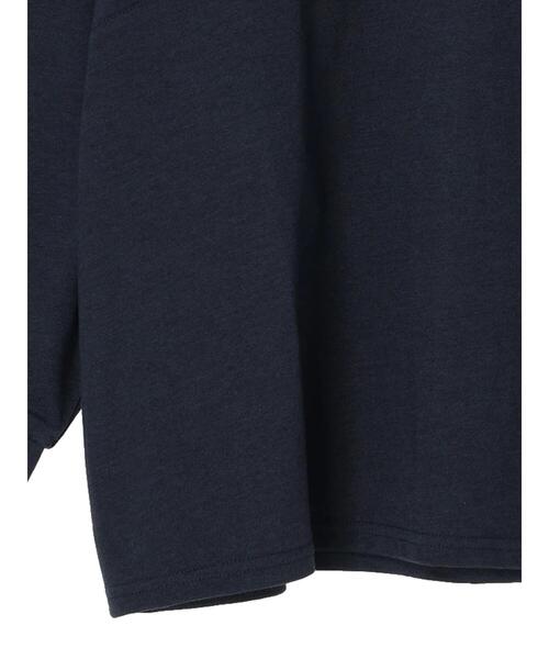 Green　Parks（グリーンパークス）の「肩フリルカレッジプリントチュニック（Tシャツ/カットソー・レディース・アイボリー/ネイビー/カーキ・FREE）」の16枚目の写真