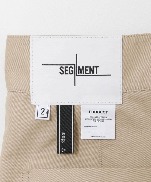 URBAN RESEARCH Sonny Label（アーバンリサーチサニーレーベル）の「SEGMENT　BCIチノベルクロパンツ（チノパンツ・メンズ・ブラック/ベージュ・SMALL/MEDIUM/LARGE）」の11枚目の写真