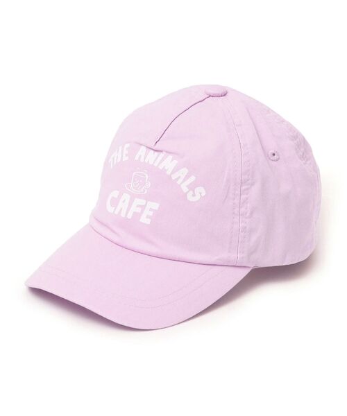 The animals observatory(ジ・アニマルズ・オブザーバトリー)の「The Animals Observatory:Hamster Cap(キャップ・キッズ・ラベンダー/ネイビー・ONE SIZE)」の2枚目の写真