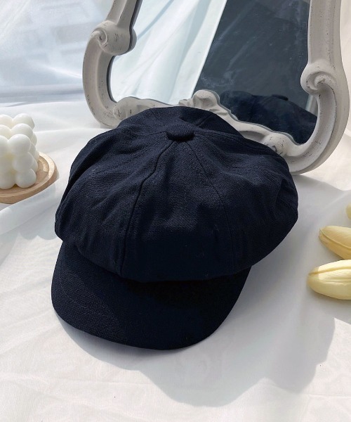 ぷれっつぇるさん専用　COMME des GARCONS ビックキャスケット apres jour×ARIAZ】無地キャスケット（キャスケット）｜apres jour