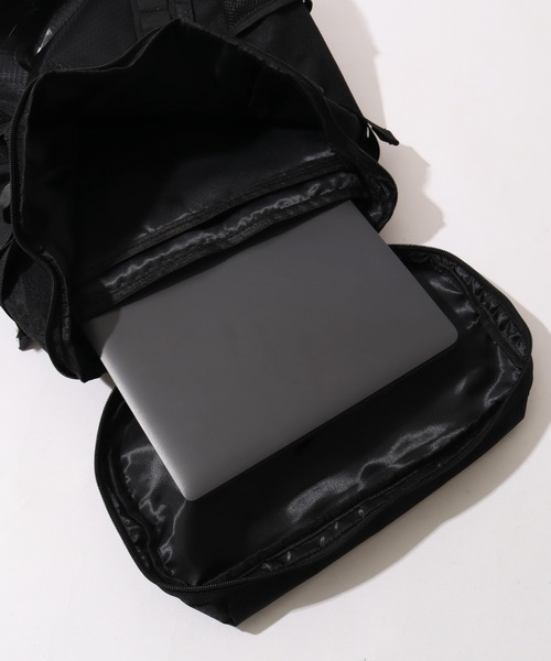 GERRY（ジェリー）の「【GERRY/ジェリー】ボックス型バックパック（レインカバー付き）（バックパック/リュック・メンズ・ブラック×グレー/ブラック×ブラック/ブラック系その他・FREE）」の9枚目の写真