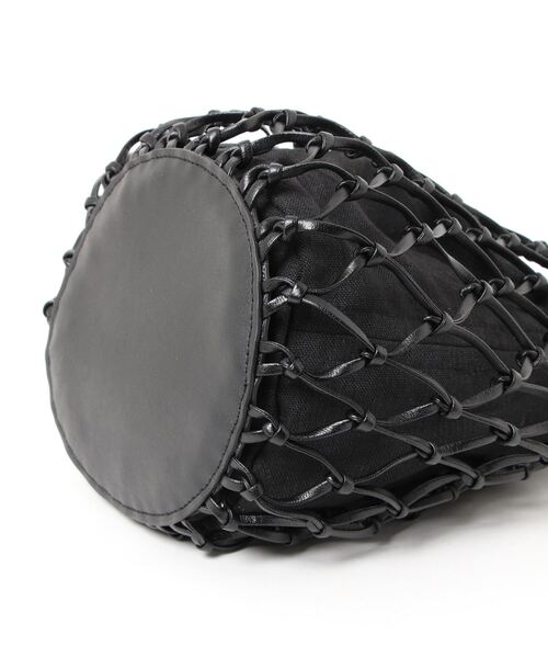 RAGEBLUE（レイジブルー）の「フェイクレザーメッシュバッグ（ショルダーバッグ・レディース・ブラック/イエロー・FREE）」の18枚目の写真