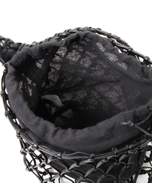 RAGEBLUE（レイジブルー）の「フェイクレザーメッシュバッグ（ショルダーバッグ・レディース・ブラック/イエロー・FREE）」の19枚目の写真