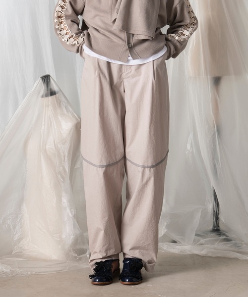 mintdesigns（ミントデザインズ）の「OVAL CUT PANTS / オーバルカット 