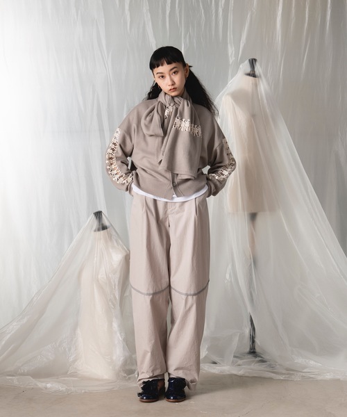 mintdesigns（ミントデザインズ）の「OVAL CUT PANTS / オーバルカット 