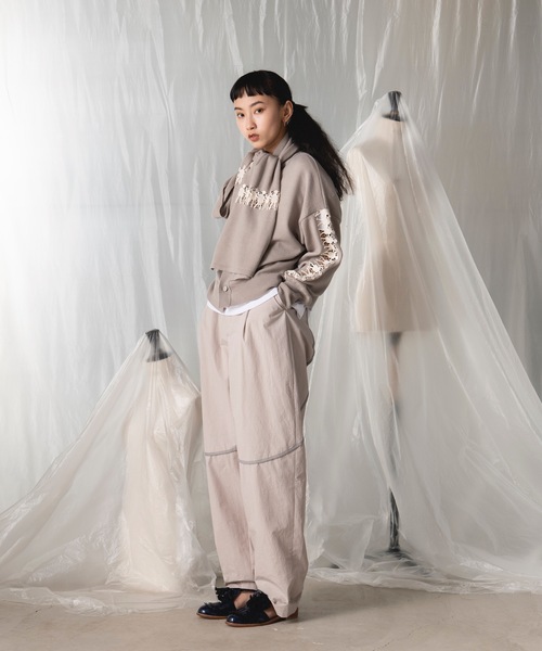 mintdesigns（ミントデザインズ）の「OVAL CUT PANTS / オーバルカット 