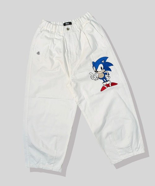 A'gem(エージェム)の「『A'gem/エージェム』SONIC THE HEDGEHOG × A'gem WIDE PT(その他パンツ・メンズ・ホワイト/ブラック/イエロー・FREE)」の20枚目の写真
