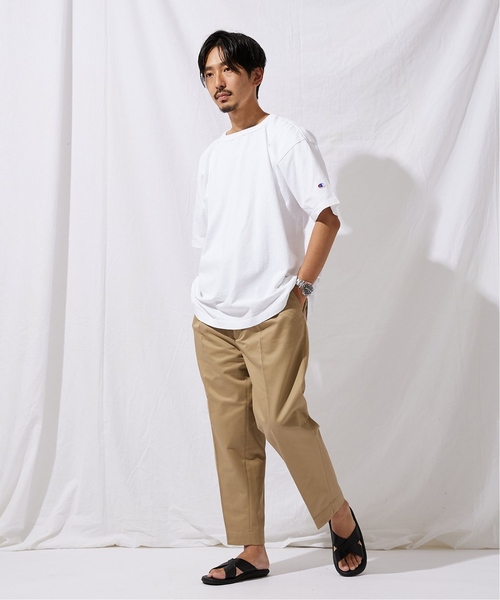 Champion(チャンピオン)の「【CHAMPION/チャンピオン】T1011 Tシャツ(Tシャツ/カットソー・メンズ・ブラック/ホワイト・MEDIUM/LARGE/X-LARGE)」の22枚目の写真