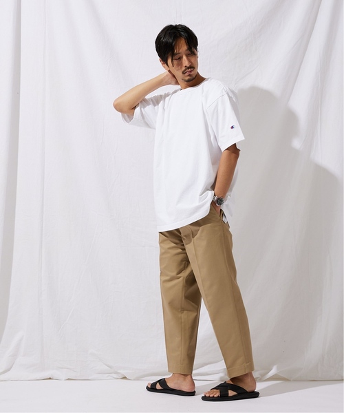 Champion(チャンピオン)の「【CHAMPION/チャンピオン】T1011 Tシャツ(Tシャツ/カットソー・メンズ・ブラック/ホワイト・MEDIUM/LARGE/X-LARGE)」の21枚目の写真