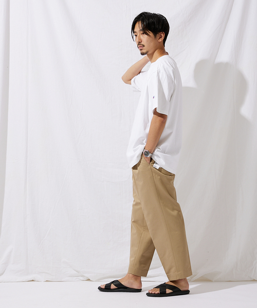 Champion(チャンピオン)の「【CHAMPION/チャンピオン】T1011 Tシャツ(Tシャツ/カットソー・メンズ・ブラック/ホワイト・MEDIUM/LARGE/X-LARGE)」の20枚目の写真