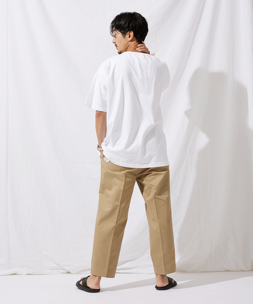 Champion(チャンピオン)の「【CHAMPION/チャンピオン】T1011 Tシャツ(Tシャツ/カットソー・メンズ・ブラック/ホワイト・MEDIUM/LARGE/X-LARGE)」の19枚目の写真