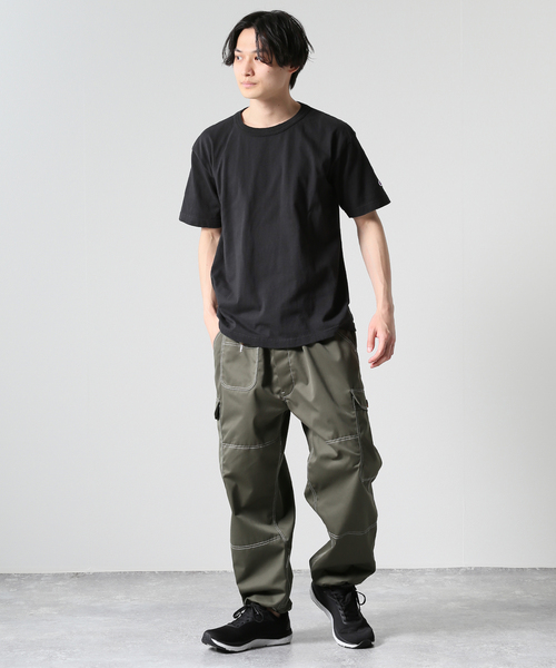 Champion(チャンピオン)の「【CHAMPION/チャンピオン】T1011 Tシャツ(Tシャツ/カットソー・メンズ・ブラック/ホワイト・MEDIUM/LARGE/X-LARGE)」の18枚目の写真