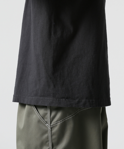 Champion(チャンピオン)の「【CHAMPION/チャンピオン】T1011 Tシャツ(Tシャツ/カットソー・メンズ・ブラック/ホワイト・MEDIUM/LARGE/X-LARGE)」の8枚目の写真