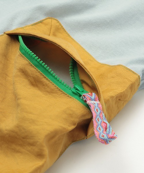 チチカカ（チチカカ）の「吸汗速乾ポケットワンピース（ワンピース・レディース・ライトブルー/ブラック/イエロー・FREE）」の19枚目の写真