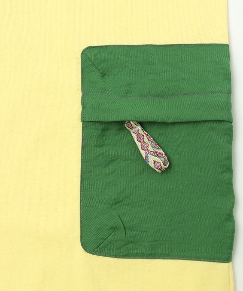 チチカカ（チチカカ）の「吸汗速乾ポケットワンピース（ワンピース・レディース・ライトブルー/ブラック/イエロー・FREE）」の20枚目の写真