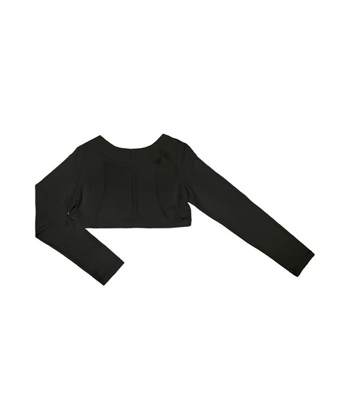 Tika(ティカ)の「キャバドレス カーディガン 長袖 前開きストレッチプレーンボレロ(カーディガン/ボレロ・レディース・ホワイト/ブラック・M/XL)」の7枚目の写真