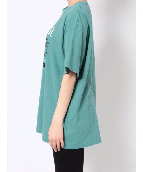 EMODA（エモダ）の「コレクションロゴTシャツ（Tシャツ/カットソー・レディース・ホワイト/ブラック/ブルー・FREE）」の16枚目の写真