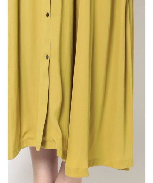 ELENDEEK(エレンディーク)の「2WAY Vネックソフトワンピース(ワンピース・レディース・ブラック/イエロー/ベージュ・01/02)」の8枚目の写真