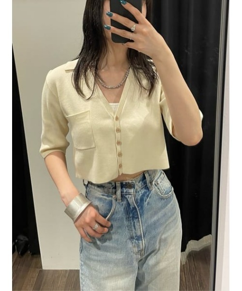 MOUSSY(マウジー)の「WIDE PLATE バングル(バングル/リストバンド・レディース・シルバー/ゴールド・FREE)」の17枚目の写真